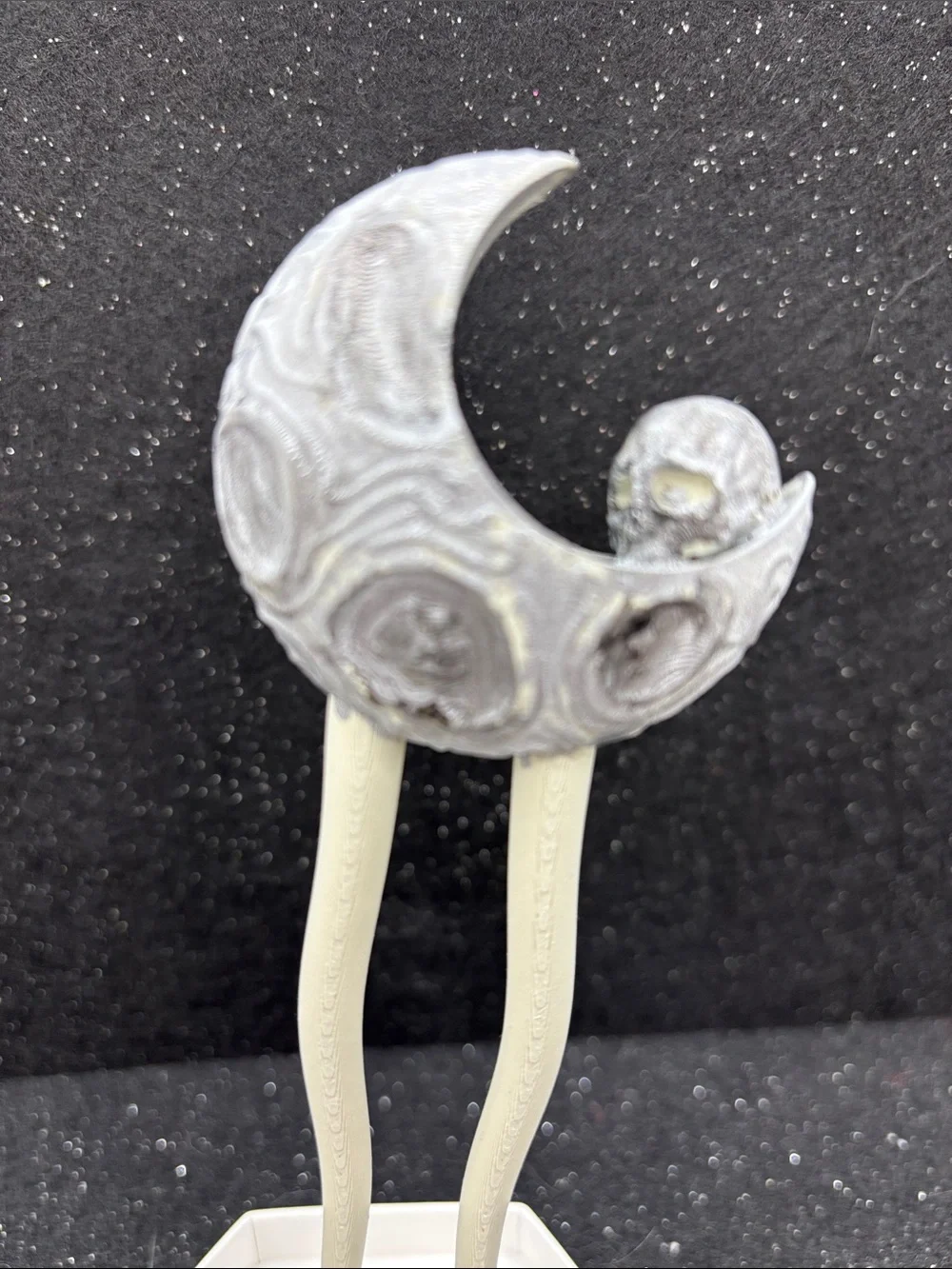 Skull Moon Hair Fork